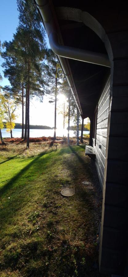 Lakeside Log Cabin Fraemby Udde Falun Exterior foto