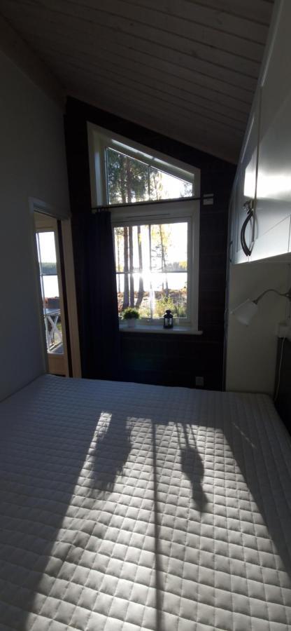Lakeside Log Cabin Fraemby Udde Falun Exterior foto